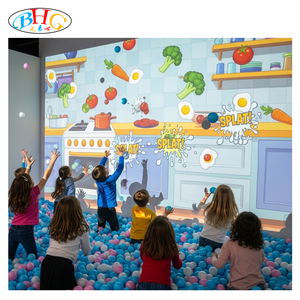 Tất Cả Trong Một AR Bóng Toss Hệ Thống Nhập Vai Tương Tác Chiếu Bóng Ném Tường Trò Chơi Cho Khách Sạn Khu Nghỉ Mát - Product Image 3