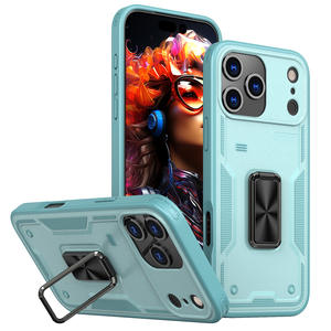 เคสป้องกัน<span class=keywords><strong>กัน</strong></span><span class=keywords><strong>กระแทก</strong></span> TPU PC เคสขาตั้งห่วงแม่เหล็กสำหรับ <span class=keywords><strong>iPhone</strong></span> 17 Pro Max 17 Air 16 15 14 12 11 <span class=keywords><strong>XR</strong></span> ปกป้องเต็มรูปแบบ - Product Image 4