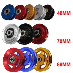 Campione gratuito ad alta velocità nuovi accessori da palestra pulegge da palestra per macchine per cavi in alluminio da 70mm - Product Image 2