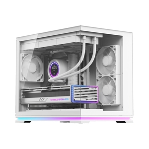 <span class=keywords><strong>Caja</strong></span> de Ordenador AOJIE, Carcasa para <span class=keywords><strong>PC</strong></span>, Panel Frontal para CPU, <span class=keywords><strong>Caja</strong></span> de Juego para <span class=keywords><strong>PC</strong></span>, OEM ODM, Micro ATX ITX MATX, con Ventiladores ARGB - Product Image 3