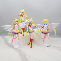 Figuras de Acción de PVC de Sailor Moon, 4 Estilos, 23 cm, Juguete Coleccionable para Niñas
