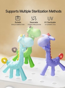 <span class=keywords><strong>Mordedor</strong></span> <span class=keywords><strong>de</strong></span> silicona <span class=keywords><strong>de</strong></span> grado alimenticio para bebés <span class=keywords><strong>de</strong></span> 6 meses, juguete sensorial suave que ayuda a dejar <span class=keywords><strong>de</strong></span> chupar el dedo, palo calmante hecho a mano - Product Image 4