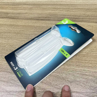 Boîte d'emballage en plastique thermoformé personnalisée YuXuan avec carte en papier pour kit de leurres souples et présentoir d'appâts artificiels