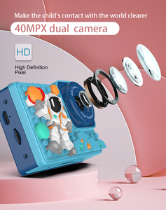 Cámara de Bloques de Construcción DIY Sourcingark para Niños, 1080P, Doble Lente, Pantalla de 2.4 Pulgadas, Juegos Educativos para Estudiantes H8 - Product Image 5