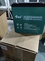 Baterai AGM Siklus Dalam 12V 20Ah untuk Sepeda Listrik, Skuter, Kursi Roda Mobilitas, dan Kendaraan Listrik
