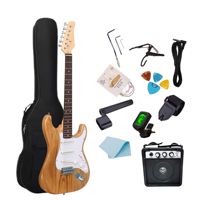 ST38R Electric Guitar-Mahogany Body Maple Neck Rosewood Fretboard 6 Strings Single Pickup Beginner-Friendly Unisex Performance