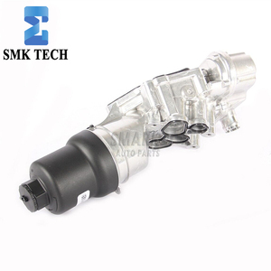 Alloggiamento del filtro olio motore in alluminio per V W Eos AUDIA3 A4 TT 06 f115397h 06 f115397j - Product Image 1