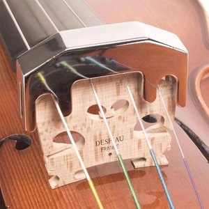 Sourdine de violon en alliage de zinc pour éviter les nuisances sonores, réducteur de volume, sourdine d'étude à 5 doigts, accessoire d'instrument courant - Product Image 5
