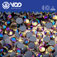 VDD 224 Fantôme Rêve Nouvelle Couleur Hotfix Verre Strass Cristal Flatback Glitter Strass Pierres Pour Vêtements Vêtement Robe De Mariée