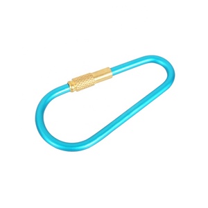 Mousqueton en Aluminium avec Logo en forme de D, crochet tactique, porte-clés, anneau, mousqueton, vente en gros - Product Image 4