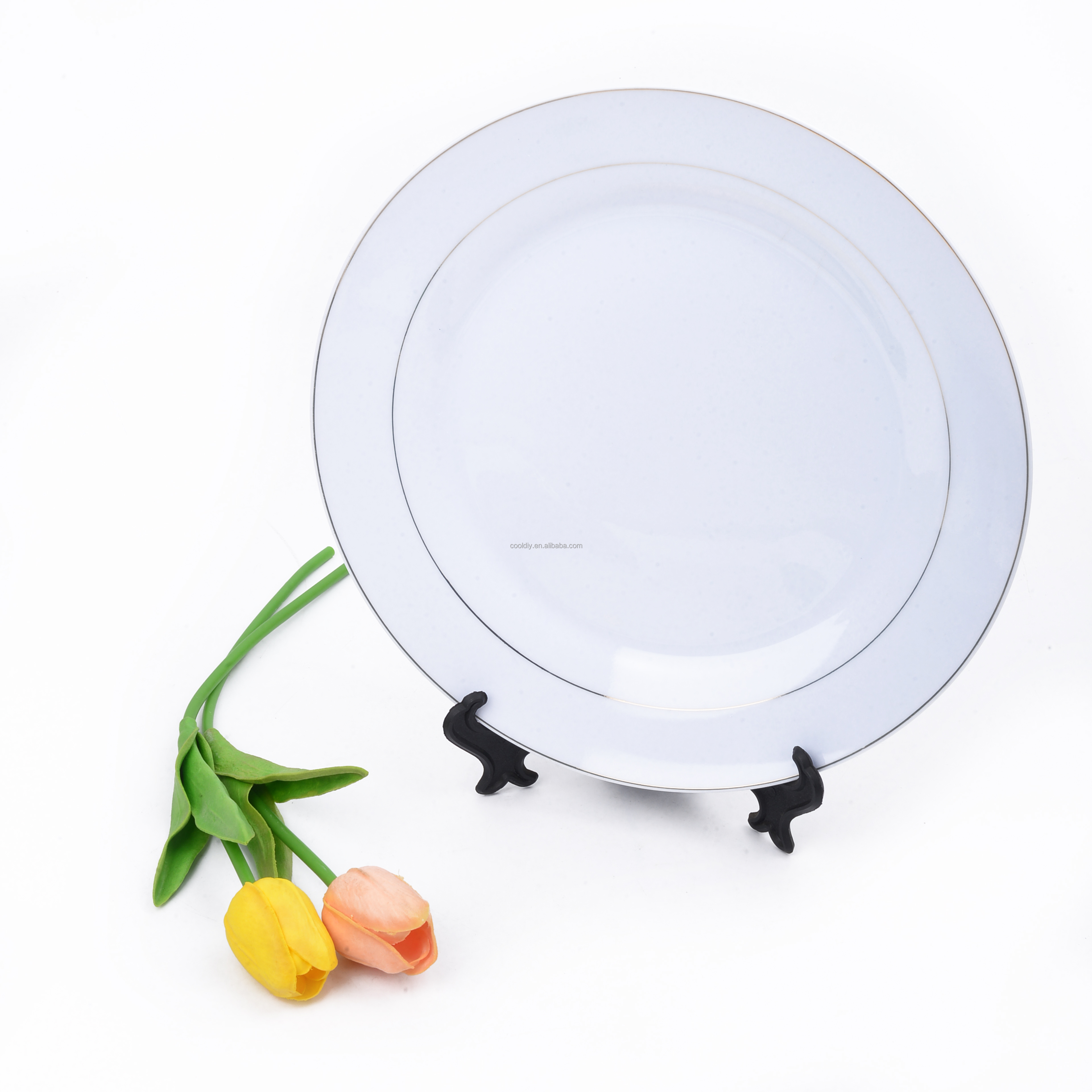 Sublimation Blank Ceramic Plate for Heat Transfer Printing for Personalized Custom