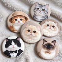 Badge personnalisé en peluche et émail, épingle métallique avec nom, vente en gros, impression offset, directement de l'usine, cadeau populaire très demandé