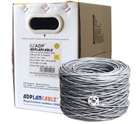 Kabel Kategori 5e 24AWG untuk Router Broadband PC dan Proyek Instalasi Terstruktur