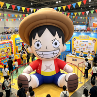 Mascotte gonflable géante personnalisée pour la publicité extérieure, idéale pour les événements, les fêtes et l'affichage quotidien