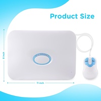 Tableta Educativa Bilingüe Inglés-Árabe para Niños, Máquina de Lectura, Pantalla LED, Plástico ABS, Funciona con Batería