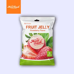 Cốc Pudding Thạch Halal Ngon Ngọt Kẹo Ngọt OEM Túi Thạch Trẻ Em Thạch Trái Cây Đào