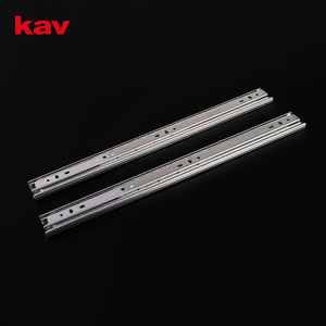 Modern 35mm Tam Açılır Yavaş Kapanır Bilyalı Rulmanlı Çekmece Rayı, Kompakt Çekmece Sistemleri için Premium Mobilya Donanımı Rayı - Product Image 5