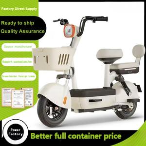 Motocicleta Eléctrica Multiusos <span class=keywords><strong>de</strong></span> 50 km <span class=keywords><strong>de</strong></span> Autonomía, Scooter Eléctrico <span class=keywords><strong>de</strong></span> Dos <span class=keywords><strong>Ruedas</strong></span>, 350 W, 48 V, con Cesta y Pantalla LCD, Venta al por Mayor - Product Image 5