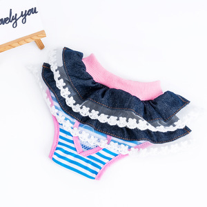 Venda quente fraldas laváveis para cães femininas fraldas reutilizáveis para animais de estimação calcinha de calor período menstrual calças para cães - Product Image 5