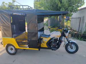 MEIDIDO lance un nouveau produit - Tricycle à essence à toit ouvert de 200 cm³ avec bâche de protection - Product Image 2