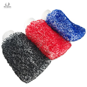 Wassen Drogen Reinigen Vuilafstotend Autowas Reinigingshandschoenen Autoverzorging Gereedschap Stofdoek Autowas Handschoenen - Product Image 5