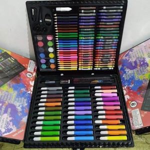 ชุดดินสอวาดเขียนสำหรับเด็กแบบพกพา 150 สี สำหรับนักเรียนและศิลปินมืออาชีพ - Product Image 2