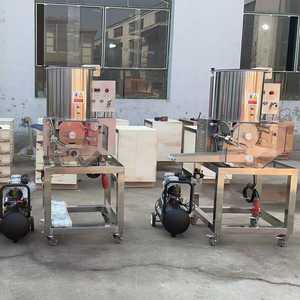 เครื่อ<span class=keywords><strong>ง</strong></span>ขึ้นรูปเนื้อเบอร์เกอร์อัตโนมัติ เครื่อ<span class=keywords><strong>ง</strong></span>ทำเนื้อ<span class=keywords><strong>ท</strong></span>อดกรอบ ไก่นักเก็ต สายการผลิตเคลือบแป้ง เครื่อ<span class=keywords><strong>ง</strong></span>ทำเบอร์เกอร์แพตตี้ - Product Image 4