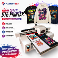 Machine d'impression DTG industrielle rapide Kuer Big 6090 pour t-shirts, imprimante DTG directe sur vêtement pour petites entreprises