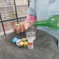 Capsules métalliques ROPP en aluminium 28*15mm, bouchons à vis inviolables pour bouteilles de boissons, jus et whisky