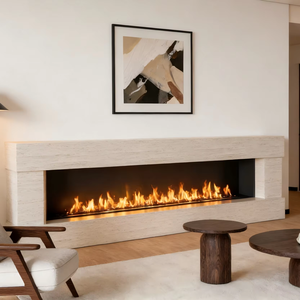 Chimenea Eléctrica Inno-Fire de 48 Pulgadas (1200 mm) Negra para Etanol y Alcohol - Product Image 1
