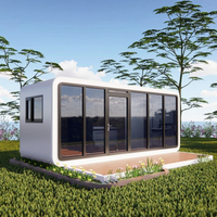 Villa préfabriquée modulaire Cabine Apple Maisons conteneurs étanches pour hôtel-pour chambre à coucher et salon