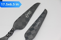 17.5*6.5 hélices pliantes en Fiber de carbone ultra légères CW CCW RAYI pour batteries de Drone Rc grand drone d'hélicoptère