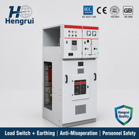 SF6 RMU HXGN-12 12kV 630A Appareillage de commutation métallique robuste pour usage industriel, avec panneau de relais de protection et interrupteur de coupure de charge