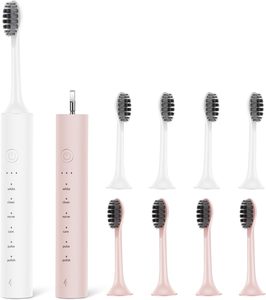Smart Sonic <b>Toothbrush</b> IPX8 Rechargeable <b>Electric</b> Soft Bristles <b>Pressure</b> <b>Sensor</b> Low Noise (below 50dB) 4 Modes 3 Intensity - Product Image 1