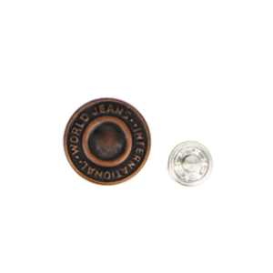Custom Brand Logo Cloth Zinc Alloy Metal Hat Garment Denim Jeans <b>Rivet</b> Button for <b>Clothing</b> - Product Image 4