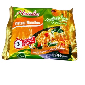 Fideos Ramen en Bolsa de 85g, Los Mejores Fideos Instantáneos Chinos, Sabores Personalizados OEM en Tazón Grande, HAHAL - Product Image 2