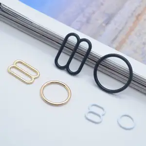 Lichtmetalen Bh-Bandregelaar Badpak Ring En Slider En Haak Ondergoed Accessoires Gesp Milieuvriendelijk Damesondergoed 100 Stuks