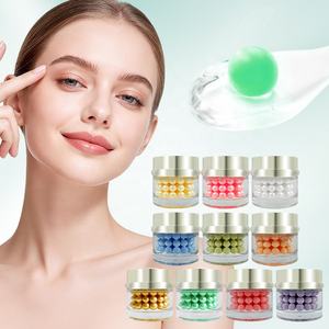 Crema <span class=keywords><strong>en</strong></span> Cápsulas Probiótica con Centella, Arbutina y Ceramida, Perlas Verdes Claras, <span class=keywords><strong>para</strong></span> Piel Sensible, Calmante, Reparadora de <span class=keywords><strong>la</strong></span> Barrera Cutánea, Antienvejecimiento Facial - Product Image 6