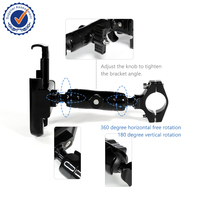 Nouvelle Image vélo support de téléphone portable support 360 degrés vélo accessoires Rotation costume pour iPhone support Scooter/vélo/moto