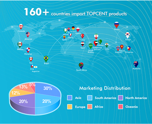 TOPCENT u型钢连接金属支架铝制转角桌腿安装，用于木质高品质角度安装 - Product Image 4