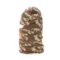 Unisexe Homme Femme Laine Feutre Camouflage Russe Personnalisé Un Trou Masque Ski Masque Bonnet Tricot Balaclaba