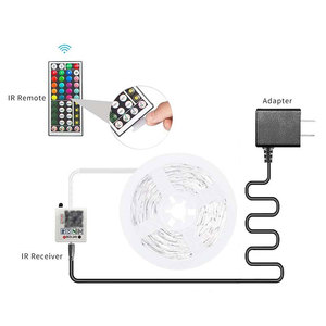 10 15M 24V <span class=keywords><strong>LED</strong></span> RGB dải ánh sáng 3535 sống streaming bầu không khí phòng trang trí ánh sáng - Product Image 3