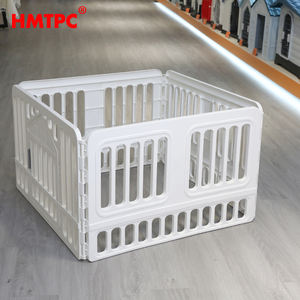 <span class=keywords><strong>Chenil</strong></span> pour chien de haute qualité à quatre panneaux, extensible, facile à assembler, verrouillage rapide, intérieur sans tapis et résistant, cage pour chiot, gain de place - Product Image 2