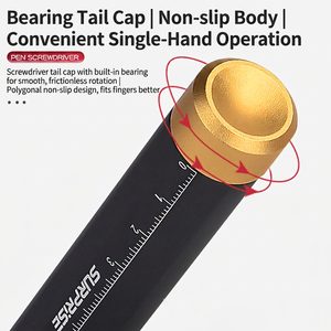 Surprise Pen <b>Screwdriver</b> 8cm Aluminum Handle With Scale For Phone Repair And Precision Work - Product Image 5