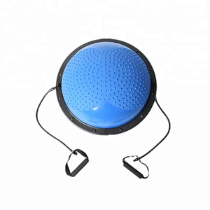 Ballon d'équilibre multifonction en demi-cercle pour enfants, épaissi, en ABS, pour entraînement sensoriel et yoga - Product Image 3