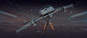 Trottinette électrique KuKirin G2 2026 pour adultes, avec garde-boue avant, frein à disque plus grand, IP54, pour livraison de repas et patrouille - Product Image 3