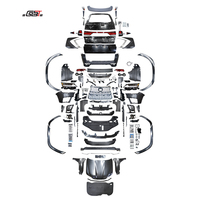 GBT 2025 LX570 à Lx600 Kit carrosserie pare-chocs phare arrière garde-boue pièces d'amélioration pour 2008-2015 Lexus LX570 Model Facelift Kits