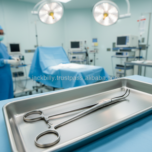 Pinces médicales en acier inoxydable de qualité supérieure, gamme complète, toutes finitions disponibles, instruments chirurgicaux de base, certifiés CE - Product Image 3