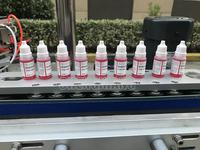 Machine automatique de remplissage, de bouchage et d'étiquetage de liquides pour flacons de 10 ml, 30 ml et 50 ml, pour pigments, colle, gouttes oculaires