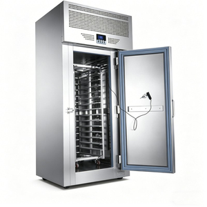 Single Door Trolley Blast Freezer Stainless Steel Fast Quick Freezing Cabinet For Small Catering Bakery Seafood Meat Freezing - Product Image 3
